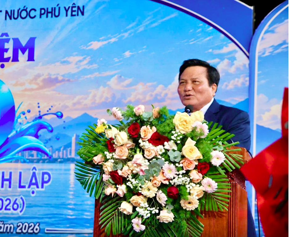 Ông Nguyễn Tấn Thuần, Chủ tịch HĐQT PYWASE ôn lại quá trình phát triển của doanh nghiệp.